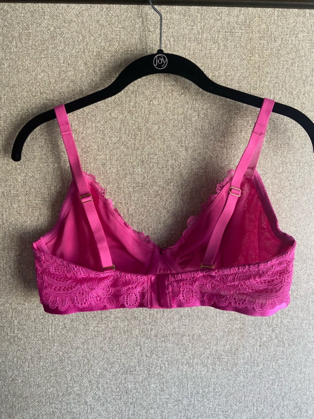 SOMA pink plunge bra lightly lined size 36DD - Picture 3 of 4